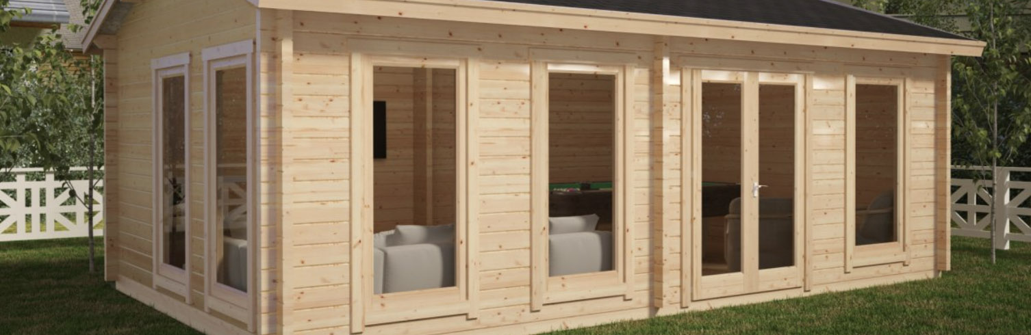 chalet in legno, casette abitabili, LATEMAR 26