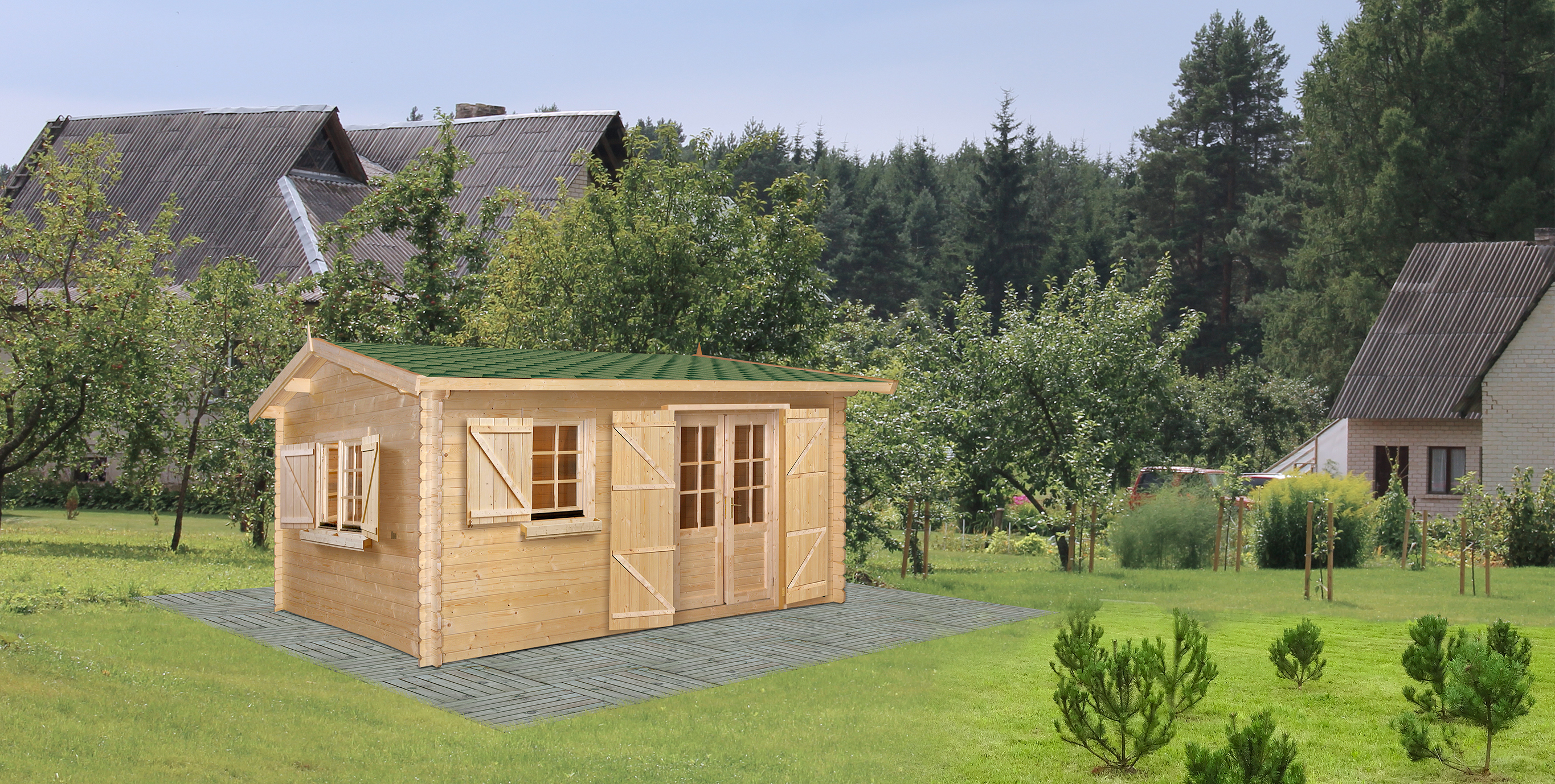 casette in legno, casette da giardino