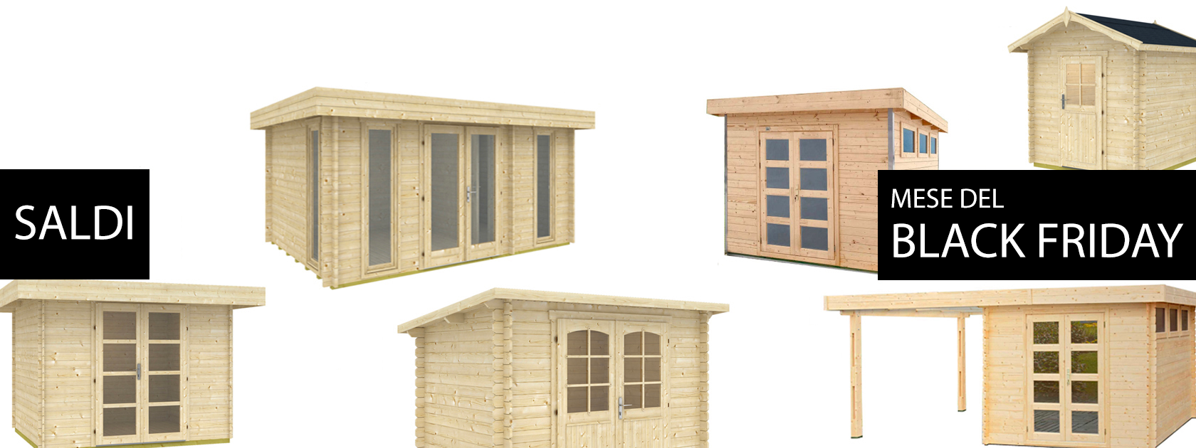 casette in legno, casette da giardino, CASETTE ITALIA, black friday