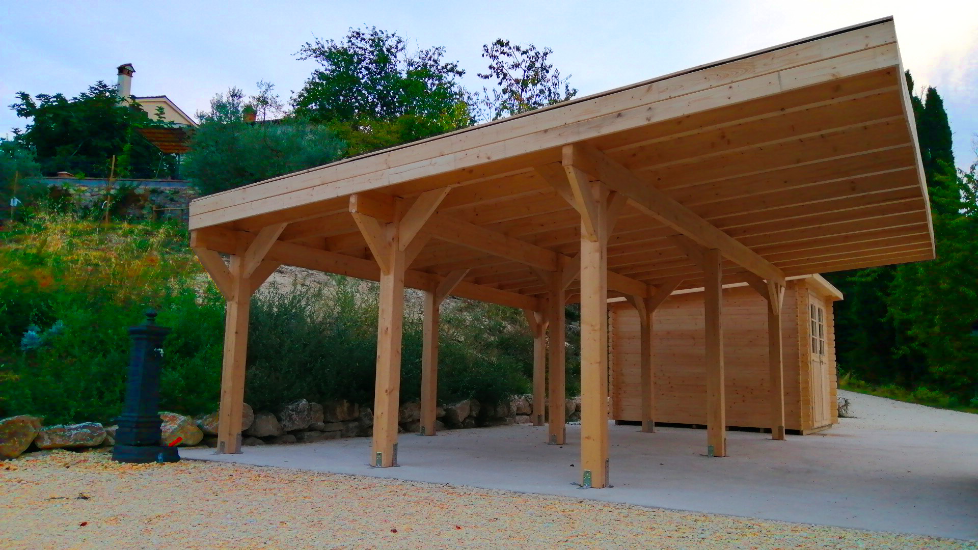 carport 0.jpg carport, tettoia auto, casette italia