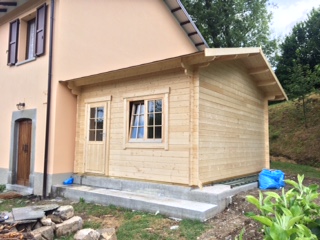 casette addossate, casetta in legno addossata