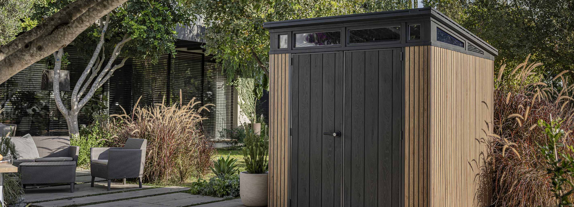 casetta giardino resina pvc keter PENT, casette italia