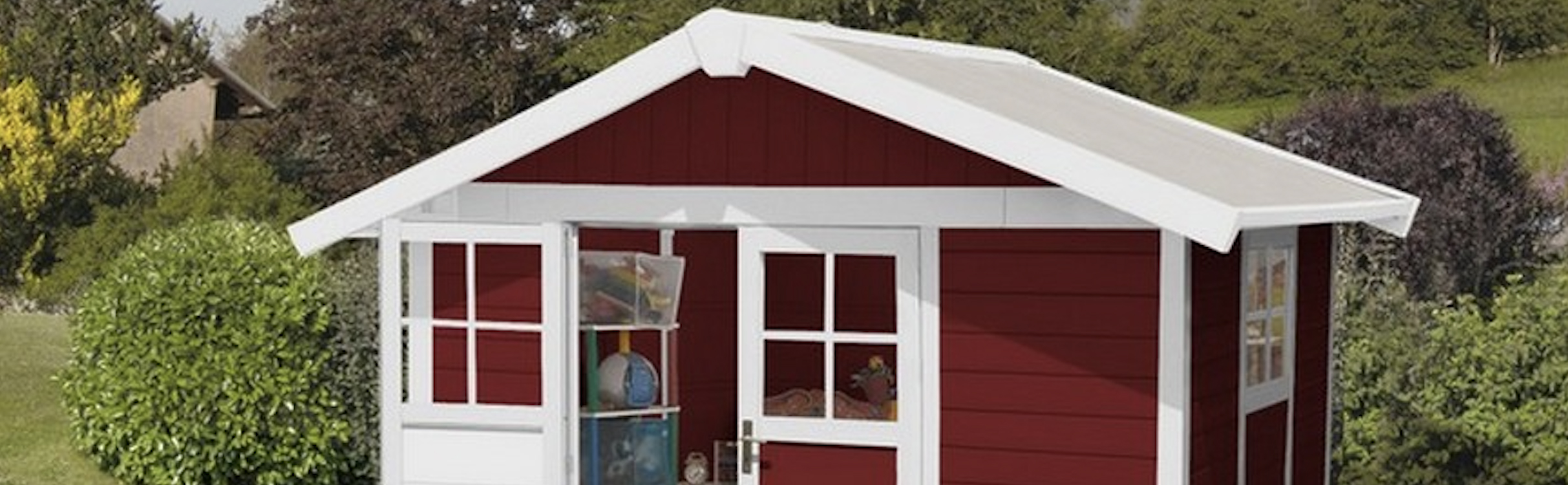 casette da giardino DECO RED