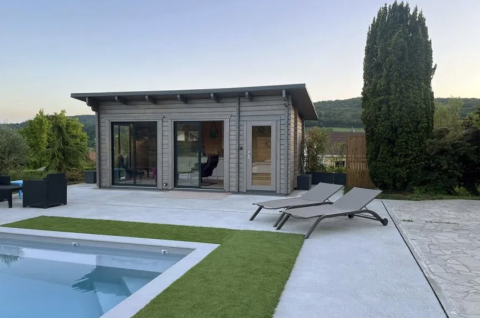 ufficio da giardino, garden office, casette italia, casetta ufficio