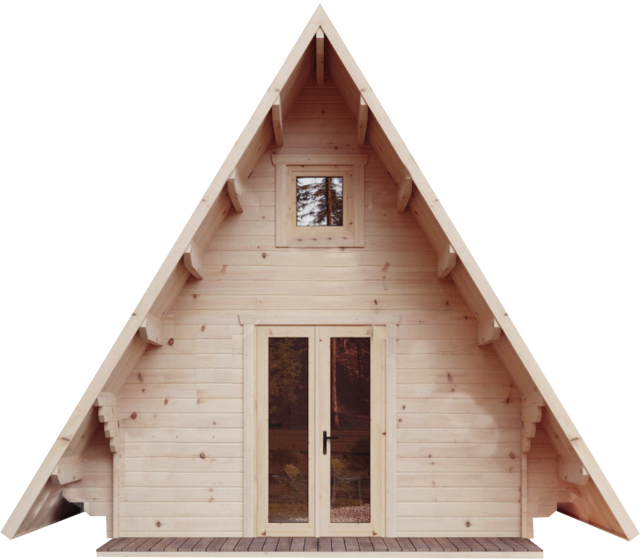 ALPI 1  (6) bianca.png casa in legno A-FRAME modello ALPI-1