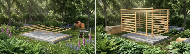 montaggio casette in legno facile