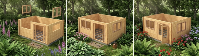 montaggio casette in legno facile