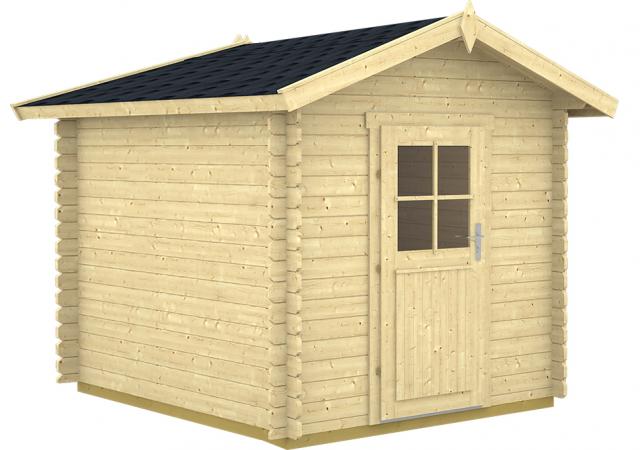 casetta LAGODELLANINFA 2x2,5 white.jpg casette in legno, casette da giardino, ninfa