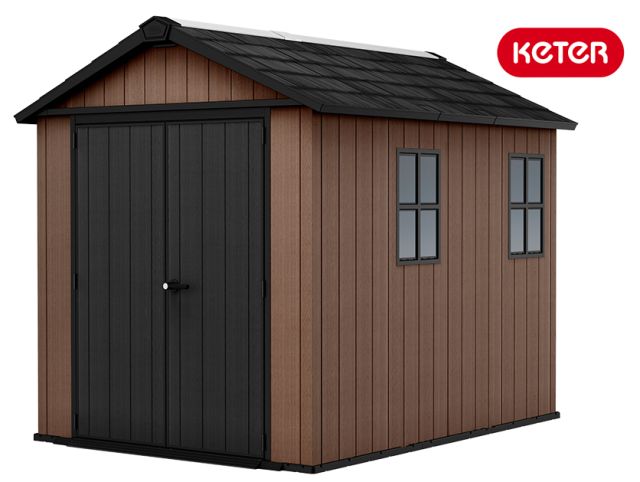 casetta giardino resina pvc keter, newton plus, casette italia