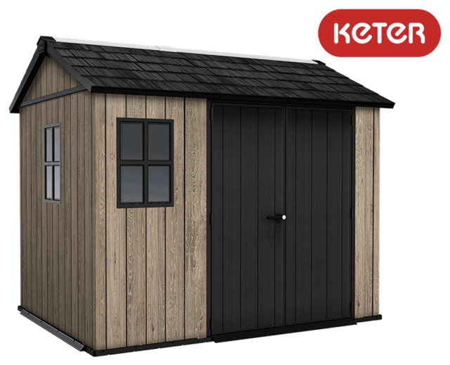 casetta giardino resina pvc keter apex, casette italia,