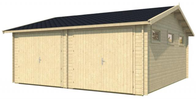 garage-legno-trentino-a w.jpg garage in legno, box auto legno, garage prefabbricato, garage blockhouse