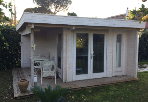 ufficio da giardino, garden office, casette italia, casetta ufficio