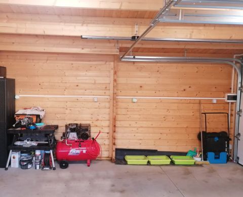garage in legno, box auto legno, garage prefabbricato, garage blockhouse