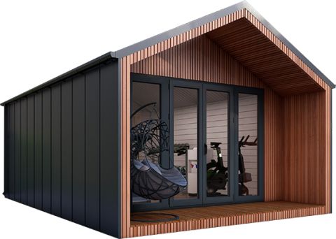 casetta coibentata isolata, casetta isolata abitabile, casa coibentata