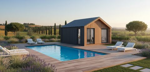 casetta coibentata isolata, casetta isolata abitabile, casa coibentata