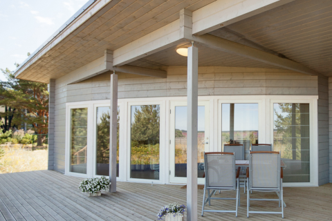 club house in legno, clubhouse prefabbricate