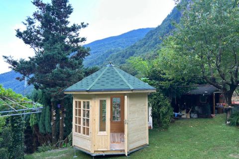 gazebo in legno, casette italia