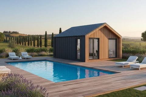 casetta coibentata isolata, casetta isolata abitabile, casa coibentata