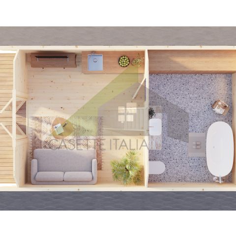 ALPI 1 (4).jpg casa A FRAME abitabile, tiny home A-FRAME, casette italia