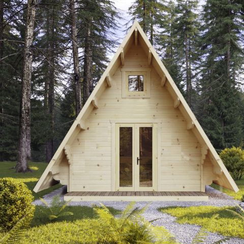 ALPI 1.jpg casa A FRAME abitabile, tiny home A-FRAME, casette italia