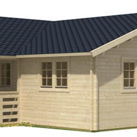 chalet in legno, casette abitabili, caprera