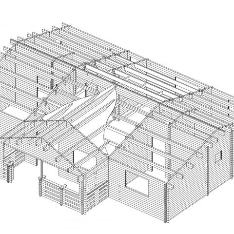 chalet in legno, casette abitabili, portofino