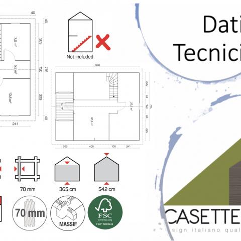 chalet in legno, casette abitabili, portovenere
