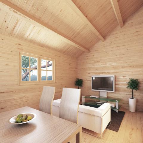 chalet in legno, casette abitabili, gransasso 26