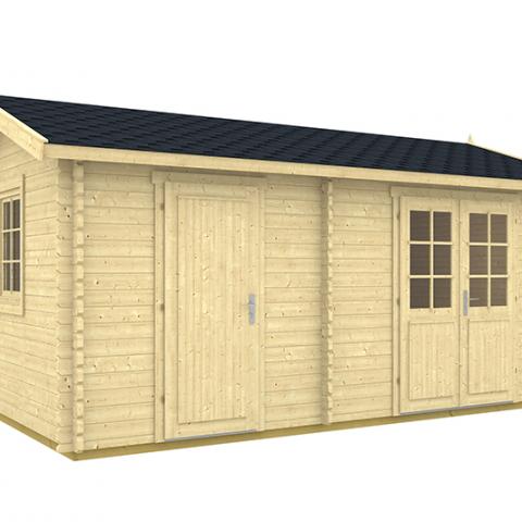 LAGOKARMA bianca.jpg casette in legno, casette da giardino, KARMA