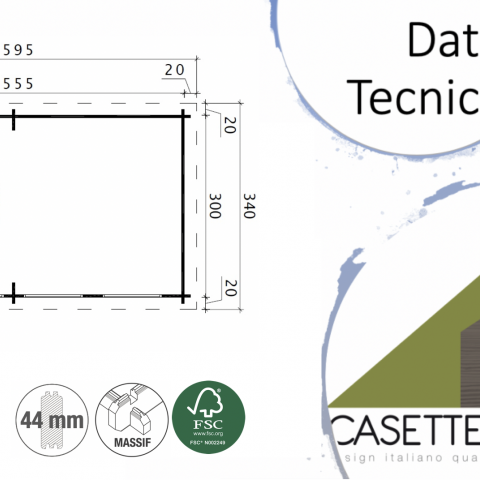 garage in legno, box auto legno, garage prefabbricato, garage blockhouse