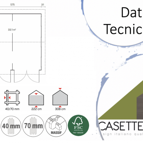 garage in legno, box auto legno, garage prefabbricato, garage blockhouse
