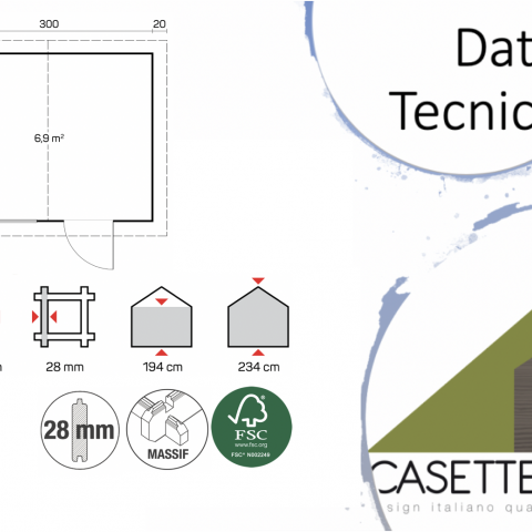 casette in legno, casette da giardino