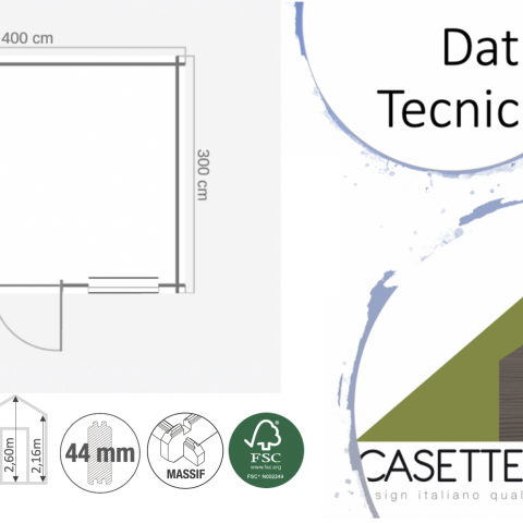 casette in legno, casette da giardino