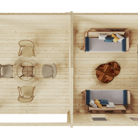 casette in legno, casette da giardino, MONTECIVETTA