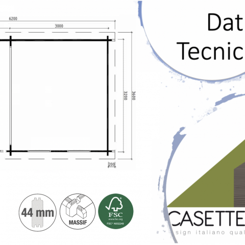 casette in legno, casette da giardino, MONTECIVETTA
