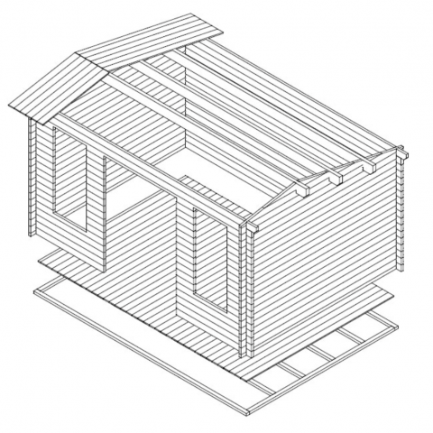 casette in legno, casette da giardino, MONTELATEMAR 12