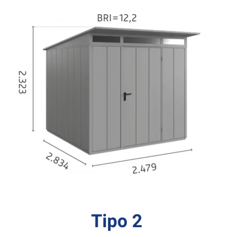 Schermata 2023-12-25 alle 10.02.34.png casetta giardino metallo lamiera hormann, porta attrezzi metallo lamiera