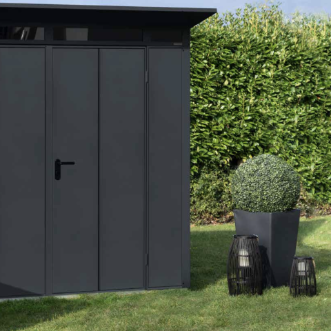 Schermata 2023-12-26 alle 07.50.59.png casetta giardino metallo lamiera hormann, porta attrezzi metallo lamiera