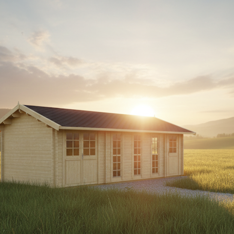 ufficio da giardino, garden office, casette italia, casetta coibentata