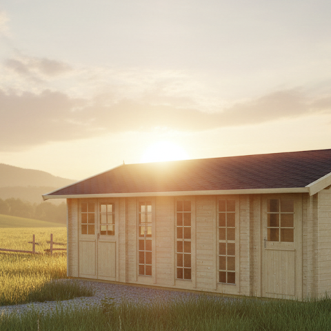 ufficio da giardino, garden office, casette italia, casetta coibentata