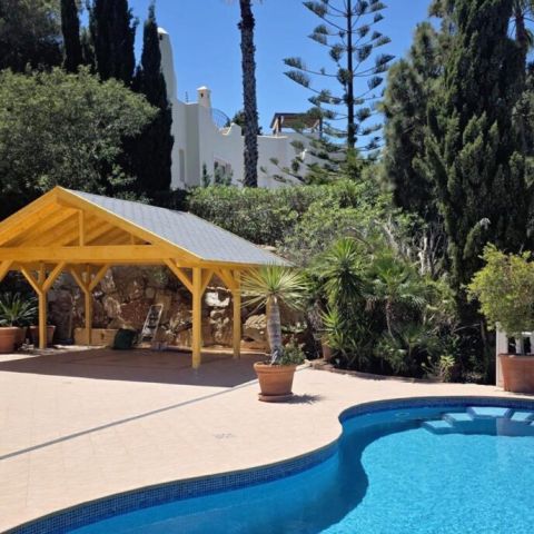 carport 2 falde 21.jpg carport in legno, tettoia auto in legno, casette italia