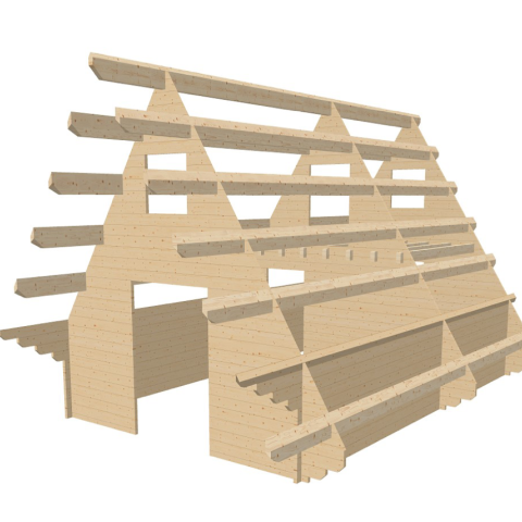 casa a-frame ALPI-1 b.png casa A FRAME abitabile, tiny home A-FRAME, casette italia