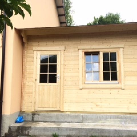 casette addossate, casetta in legno addossata