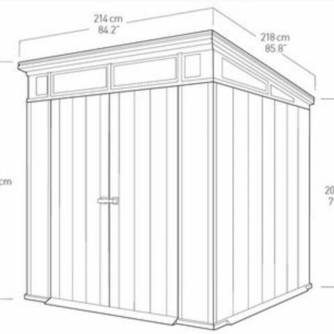 casetta giardino keter ARTISAN 77 misure.jpg casette da giardino ARTISAN 77