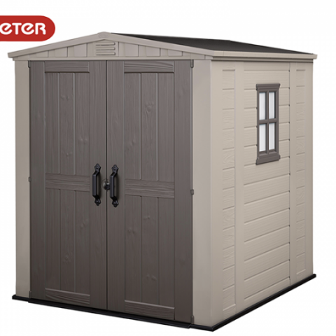 casetta giardino keter FACTOR 6x6.png casetta giardino pvc keter factor 6x6