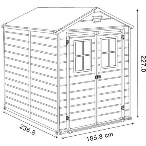 casette da giardino KETER SCALA