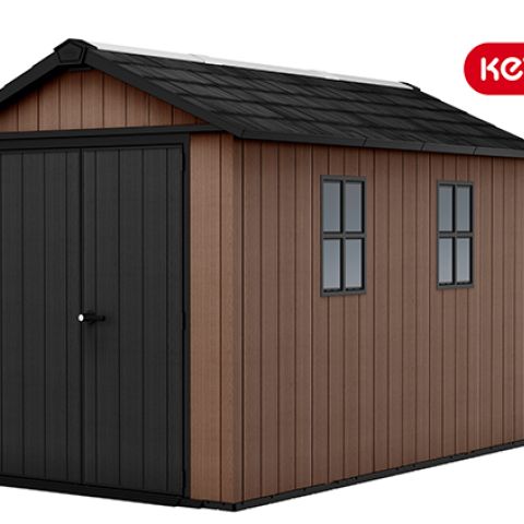 casetta giardino resina pvc keter, newton plus, casette italia