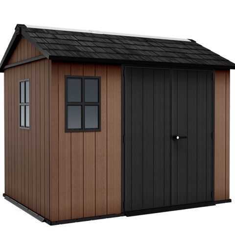 casetta giardino resina pvc keter, newton plus, casette italia