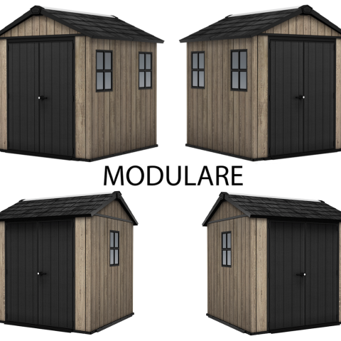 casetta giardino resina pvc keter apex, casette italia,