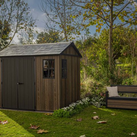 casetta giardino resina pvc keter apex, casette italia,